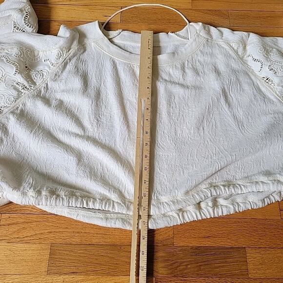 Free People Movement Field of Dreams Cropped Pullover Round Neck Pullover - Picture 11 of 15